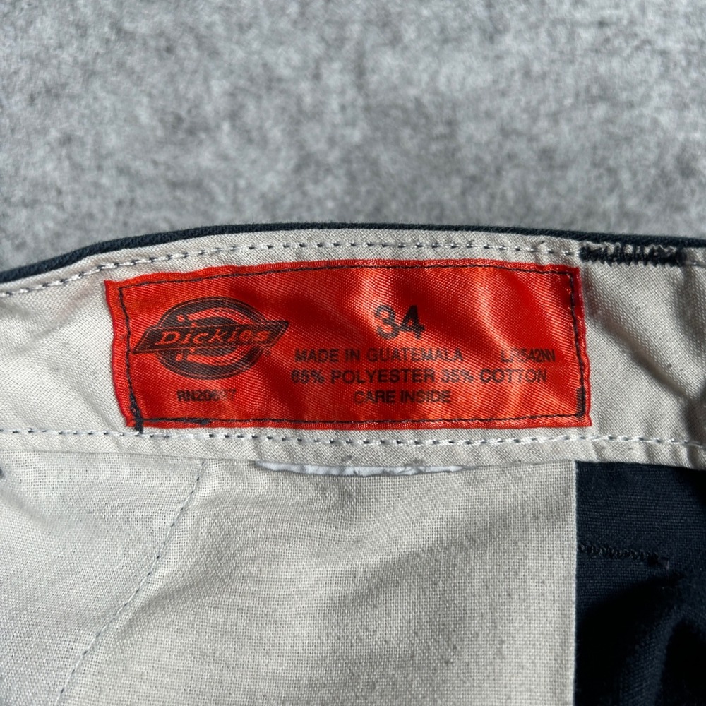 Dickies Cargo Shorts Mens 34(32x10) Navy Blue Loose Fit Workwear Skate Utility - Picture 9 of 14